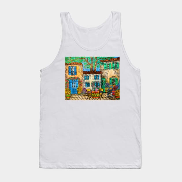 Memories of Provence Tank Top by LisaLorenz